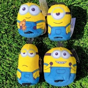 Minions Stuffed Minis The Rise of Gru Cute Set of Four